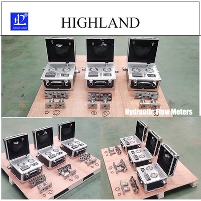 HIGHLAND Tester hidráulico Teste de segurança taxa de fluxo hidráulico com exibição de dados