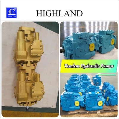 Modo de carregamento manual das bombas Tandem de colhedoras de alto desempenho