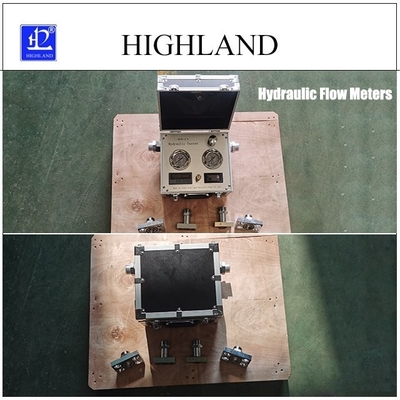 HIGHLAND Medição precisa do caudal Display de dados do testador hidráulico para misturador de cimento