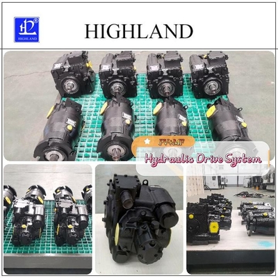 Sistema de accionamento hidráulico de controlo automático para colhedoras
