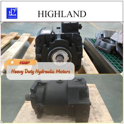 Casas de ferro fundido Motores hidráulicos pesados HMF90 Manutenção fácil Para triturador móvel
