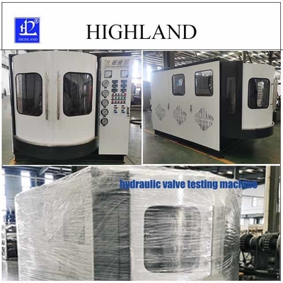 Bancos de teste de válvulas hidráulicas HIGHLAND 450 L/min Taxa de fluxo Desempenho confiável Personalização personalizada