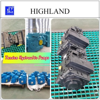 Bombas hidráulicas multimodo tandem com deslocamento máximo de 110 + 110 ML/R