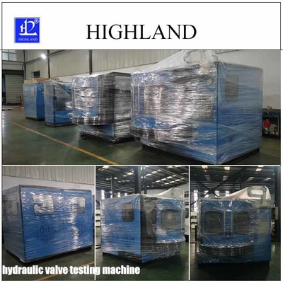 Máquina de ensaio de válvulas hidráulicas YST450 que utiliza um projeto de layout modular