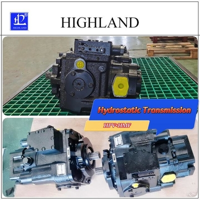 Carregador subterrâneo Transmissão hidrostática e óleo hidráulico médio