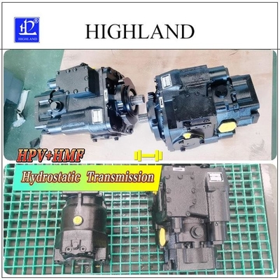 Carregador subterrâneo Transmissão hidrostática e óleo hidráulico médio