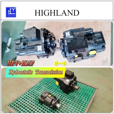 Máquina de colheita de trigo com transmissão hidrostática, carregamento manual, ferro fundido