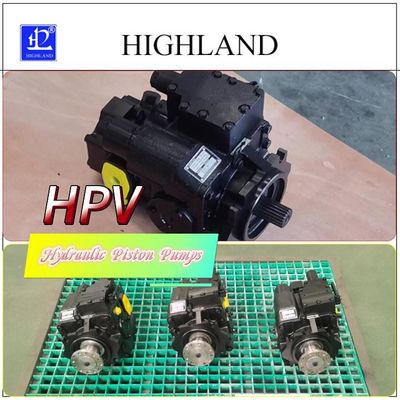 HPV110 42Mpa Bomba de pistão hidráulica de alta pressão para combinadora