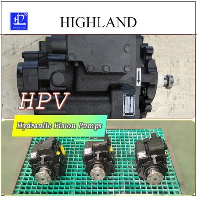 HPV110 Bomba de pistão axial de deslocamento hidráulico variável de 42 Mpa