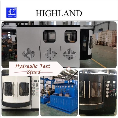 Testes hidráulicos HIGHLAND Solução de eficiência energética para a mina de carvão com dados completos de detecção