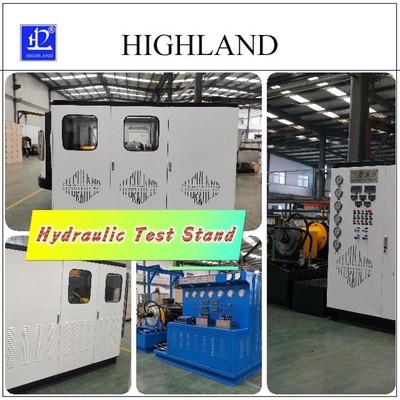 Estações de ensaio hidráulicas equipadas com dispositivo de ensaio de pressão hidráulica