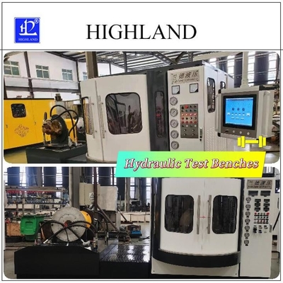 Sistema de ensaio hidráulico totalmente automático para aplicações industriais - HIGHLAND
