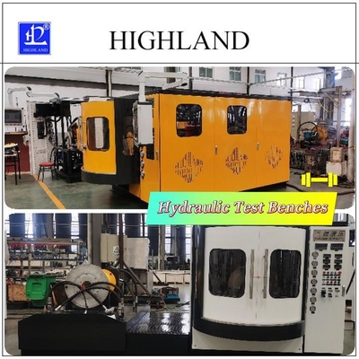 Bancos de ensaio hidráulicos de minas de carvão de acordo com os parâmetros da especificação HIGHLAND YST450