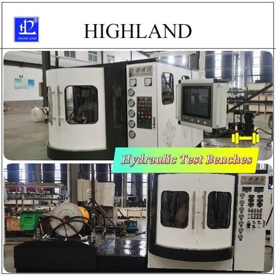Bancos de ensaio hidráulicos de minas de carvão de acordo com os parâmetros da especificação HIGHLAND YST450