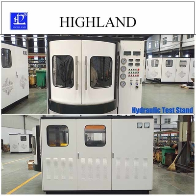Equipamento de ensaio de motores de bomba hidráulica de 110 kW com caudal de 380 L/min