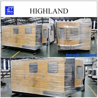 Soluções de ensaio personalizadas Stands de ensaio hidráulicos Personalização para escavadeiras