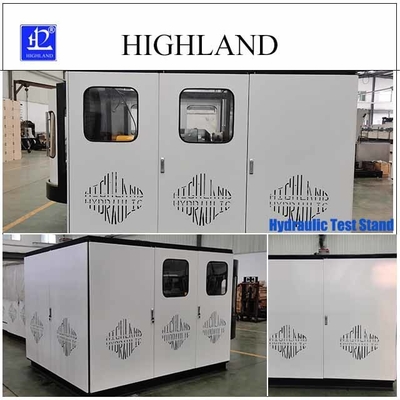 Soluções de ensaio personalizadas Stands de ensaio hidráulicos Personalização para escavadeiras