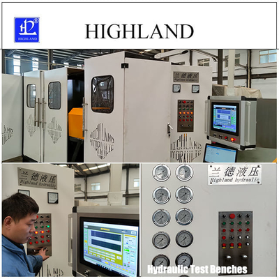 Bancos de ensaio hidráulico totalmente automáticos por HIGHLAND Máquina de ensaio hidráulico fácil de operar