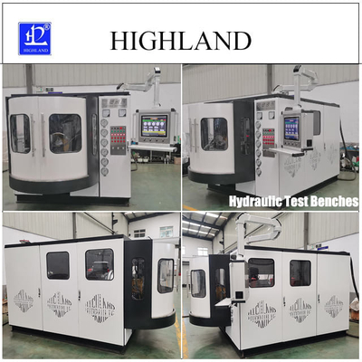 Bancos de ensaio hidráulicos de 250 kW com dados de detecção completos, taxa de fluxo de 500 L/min Equipamento de ensaio hidráulico