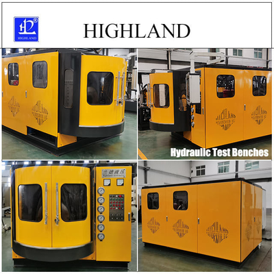 Banco de ensaio hidráulico profissional com caudal de 500 l/min. Pressão até 42 Mpa Equipamento de ensaio