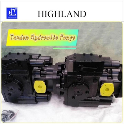 Bombas hidráulicas de projeto compacto em tandem com vários modos de controlo