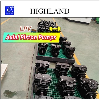 LPV90 Transmissões hidrostáticas Bomba de pistão axial 42Mpa Alta pressão 90ml/R Máximo deslocamento 3000rpm
