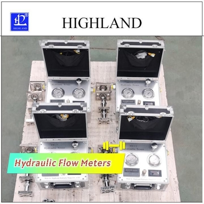 Exibição de dados Teste do Testeiro Hidráulico Taxa de fluxo hidráulico Removível para utilização Equipamento de ensaio