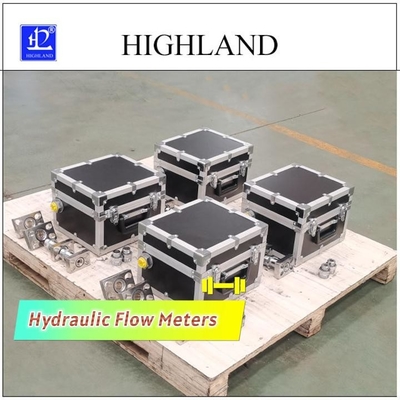 Medidor de fluxo hidráulico de alta pressão 500L/min Pressão máxima 420 bar