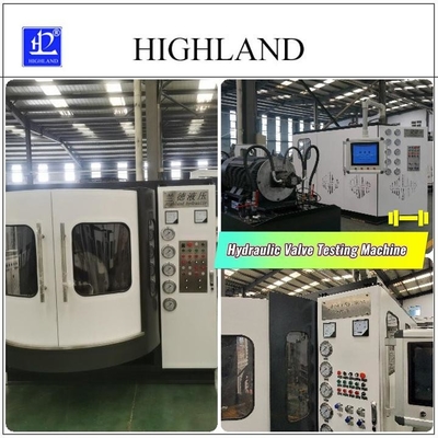 Máquina de ensaio de válvula hidráulica personalizada HIGHLAND