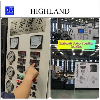 Máquina de ensaio de válvula hidráulica personalizada HIGHLAND