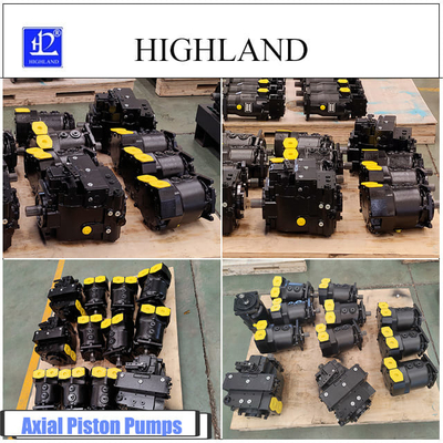 Pomba de pistão axial de deslocamento fixo Highland Pomba hidráulica acionada elétrica