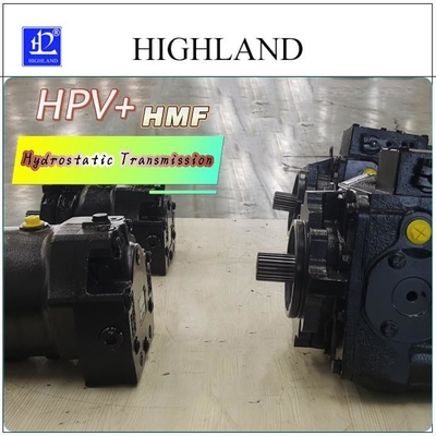 Modo de transmissão hidráulica Solução de transmissão hidrostática para maior eficiência