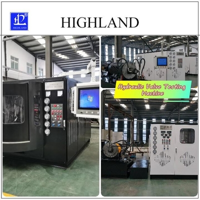 Máquina de ensaio de válvulas hidráulicas HIGHLAND YST450 com pressão de 42 Mpa para ensaio de minas de carvão