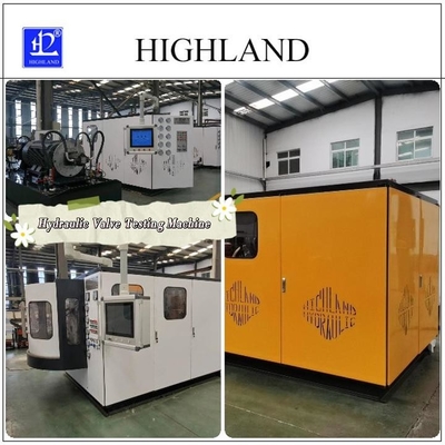 Máquina de ensaio de válvulas hidráulicas HIGHLAND YST450 com pressão de 42 Mpa para ensaio de minas de carvão