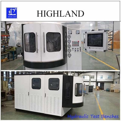 Bancos de ensaio hidráulicos HIGHLAND com 250 kW de potência e 500 L/min de caudal
