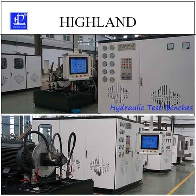 Bancos de ensaio hidráulicos HIGHLAND com 250 kW de potência e 500 L/min de caudal