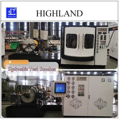 500 L/Min Banco de ensaio hidráulico Ensaios de bombas e motores hidráulicos Equipamento de HIGHLAND Design