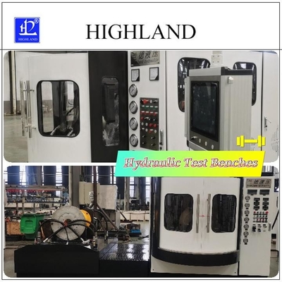 500 L/Min Banco de ensaio hidráulico Ensaios de bombas e motores hidráulicos Equipamento de HIGHLAND Design