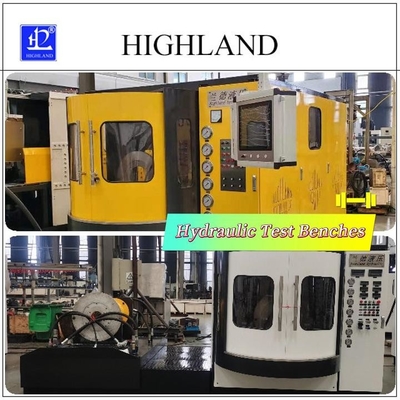 500 L/Min Banco de ensaio hidráulico Ensaios de bombas e motores hidráulicos Equipamento de HIGHLAND Design