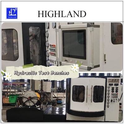 Máquina de ensaio hidráulico HIGHLAND Banco de ensaio hidráulico com alta precisão de filtragem de óleo