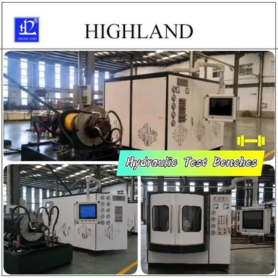 Máquina de ensaio hidráulico HIGHLAND Banco de ensaio hidráulico com alta precisão de filtragem de óleo