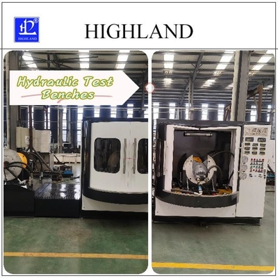 HIGHLAND Máquina de teste hidráulica de personalização Vantagens do projeto na filtragem de óleo de alta