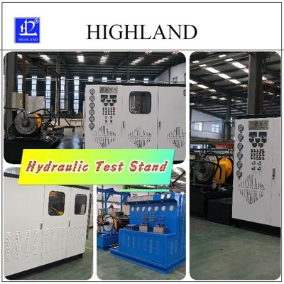 Testes hidráulicos Testes eficientes de bombas e motores hidráulicos com a marca HIGHLAND