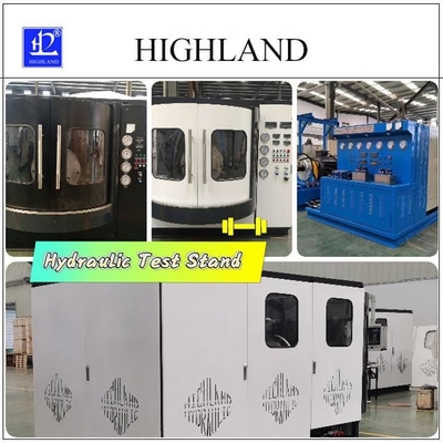 Testes hidráulicos Testes eficientes de bombas e motores hidráulicos com a marca HIGHLAND
