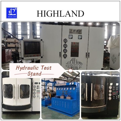 Testes hidráulicos totalmente automáticos com testes de marca HIGHLAND bombas e motores hidráulicos