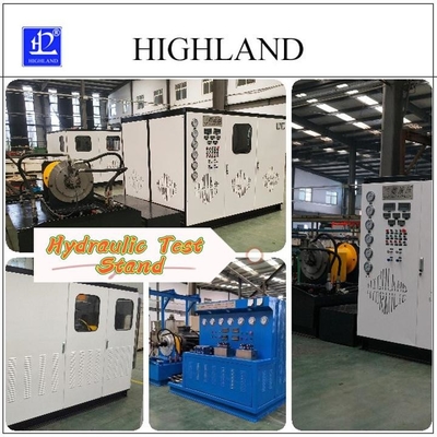 Testes hidráulicos totalmente automáticos com testes de marca HIGHLAND bombas e motores hidráulicos
