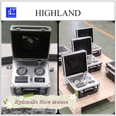 HIGHLAND Medidores de caudal hidráulicos de projeto removível Faixa de temperatura do óleo -20C -150C