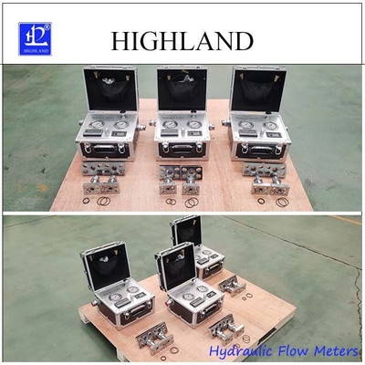 Monitoramento preciso da temperatura do óleo Medidores de caudal hidráulico por HIGHLAND