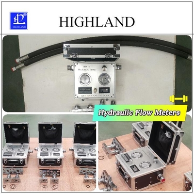 Display de dados precisos Medidores de caudal hidráulicos Número de modelo MYHT-1-4 Para operações