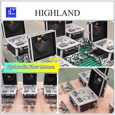 Display de dados precisos Medidores de caudal hidráulicos Número de modelo MYHT-1-4 Para operações